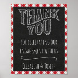 Ich mache GRILLEN Party danke Ihnen von neuem Unte Poster