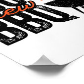 Ich mache Grillen Party Matching Wedding Crew Byrb Poster (Ecke)