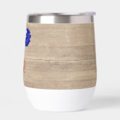 Ich mache GRILLEN Patriotic Floral (Links)