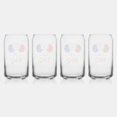 Ich mache GRILLEN Patriotic Floral Dosenglas (Hinten)