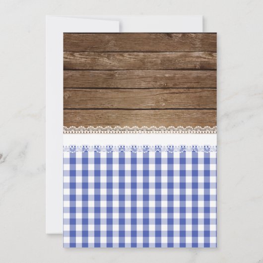 Ich mache GRILLEN Probe Abendessen Einladung - Bla (Rückseite)