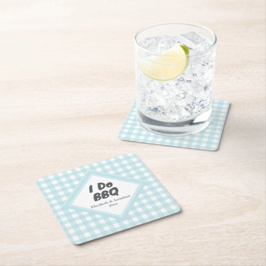 Ich mache GRILLEN Rechteckiger Pappuntersetzer (Vor Ort)