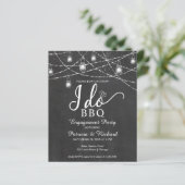 Ich mache GRILLEN Rustic Budget Engagement Party E (Stehend Vorderseite)