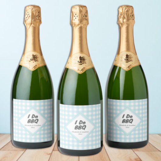 Ich mache GRILLEN Schaumweinetikett