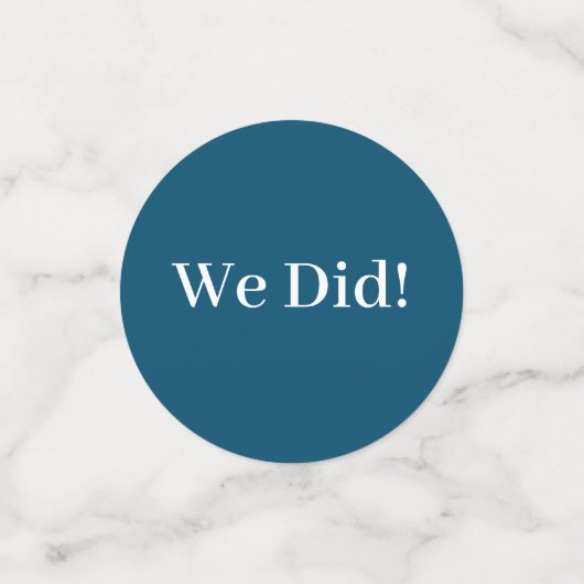 Ich mache GRILLEN Verlobung Brautparty Konfetti (Klein Vorderseite)