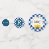 Ich mache GRILLEN Verlobung Dusche Konfetti (Vorderseiten)