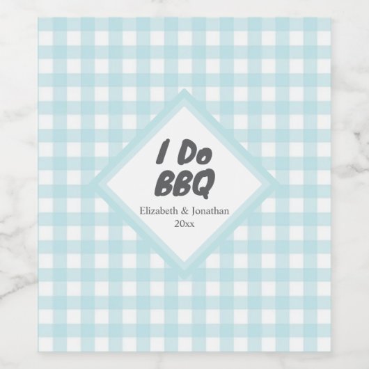 Ich mache GRILLEN Weinetikett (Einzelnes Label)