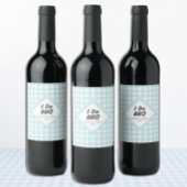 Ich mache GRILLEN Weinetikett