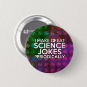 ICH MACHE GROSSE WISSENSCHAFTLICHE KOCHEN REGELMÄS BUTTON (Vorne & Hinten)