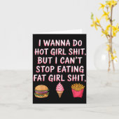 Ich mache heiße Mädchensachen, aber ich kann nicht Karte (Gelbe Blume)