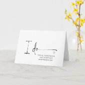 Ich mache heute Braut- und Bauernhüttenwagen Karte (Gelbe Blume)