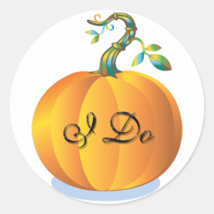 Ich mache Hochzeit-Siegel Runder Aufkleber