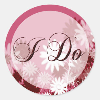 Ich mache Hochzeitsankündigung Umschlag Aufkleber