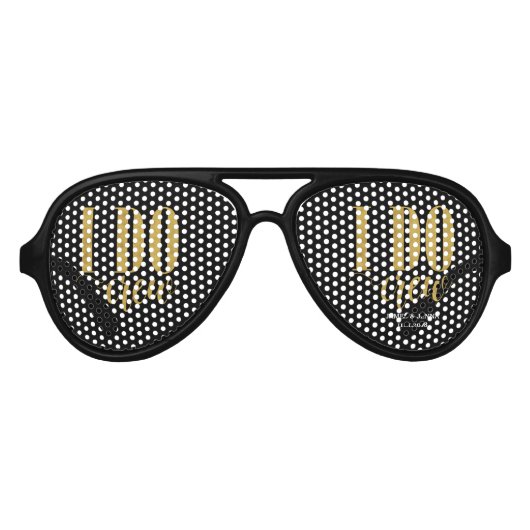 Ich mache Hochzeitsgeschenke für Crews Partybrille (Vorderseite)