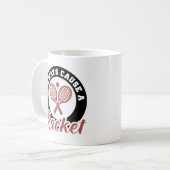 Ich mache immer ein Racket Kaffeetasse (Vorderseite Links)