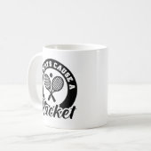 Ich mache immer ein Racket Kaffeetasse (Vorderseite Links)