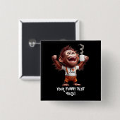 Ich mache Kaffee Button (Vorne & Hinten)