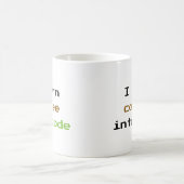 Ich mache Kaffee in Code Coffee Tasse (Mittel)