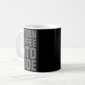 Ich mache Kaffee in Code lustige Zitat Programer E Kaffeetasse (Vorderseite Links)