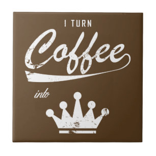 Ich mache Kaffee in KOMs Fliese