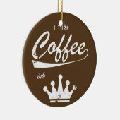 Ich mache Kaffee in KOMs Keramikornament (Rechts)