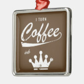 Ich mache Kaffee in KOMs Ornament Aus Metall (Links)