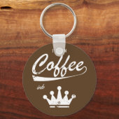 Ich mache Kaffee in KOMs Schlüsselanhänger (Vorderseite)