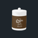 Ich mache Kaffee in Meilen<br><div class="desc">Das ist so ein kleiner Zaubertrick. Gib mir eine gute Tasse Java und ich fahre mit dem Fahrrad. Weit. Mehr Kaffee, mehr Meilen.</div>