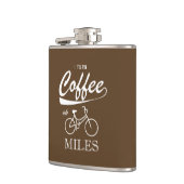 Ich mache Kaffee in Meilen Flachmann (Links)