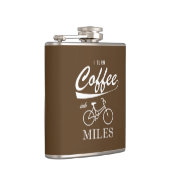 Ich mache Kaffee in Meilen Flachmann (Rechts)