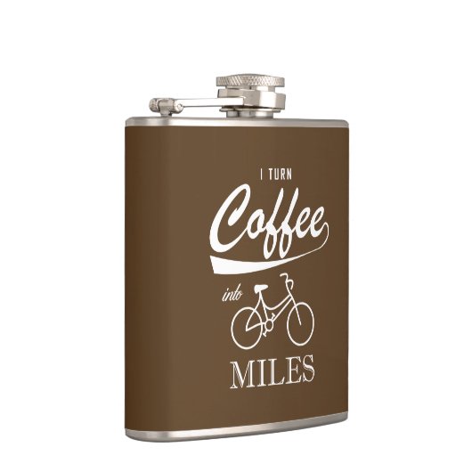 Ich mache Kaffee in Meilen Flachmann (Rechts)