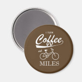 Ich mache Kaffee in Meilen Magnet (Vorderseite/Rückseite)