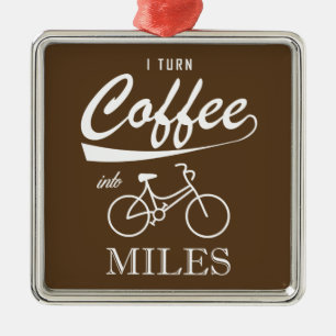 Ich mache Kaffee in Meilen Ornament Aus Metall