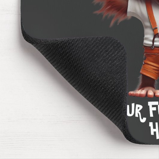 Ich mache Kaffee Mousepad (Ecke)