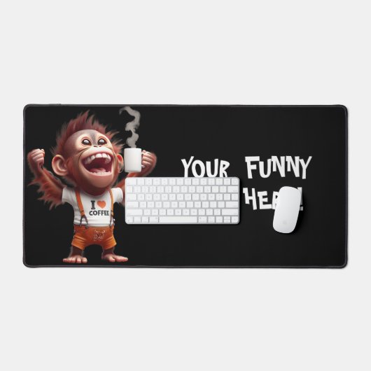 Ich mache Kaffee Schreibtischunterlage (Tastatur & Maus)