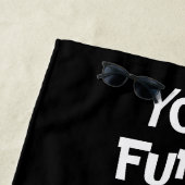 Ich mache Kaffee Strandtuch (Beispiel)