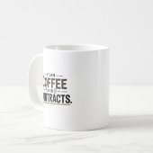 Ich mache Kaffee zu einem echten Anwesen-Agent Kaffeetasse (Vorderseite Links)