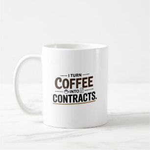 Ich mache Kaffee zu einem echten Anwesen-Agent Kaffeetasse