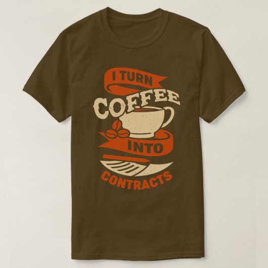 Ich mache Kaffee zu einem Geschenk T-Shirt (Design vorne)