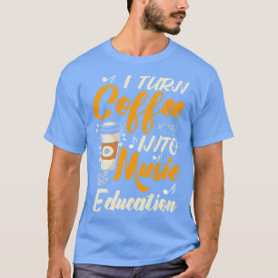 Ich mache Kaffee zu einer Bildung T-Shirt