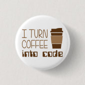 Ich mache Kaffee zu Programmierungscode Button (Vorderseite)
