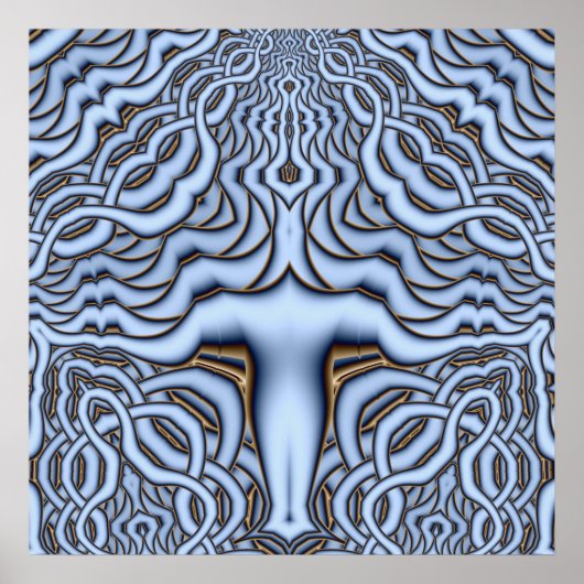 "Ich mache keine Drogen, ich bin Drogen" Poster (Vorne)