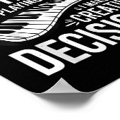 Ich mache keine Fehler bei der Ano Player Tastatur Poster (Ecke)