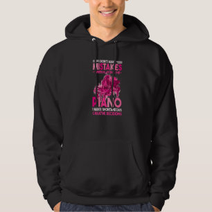 Ich mache keine Fehler beim Klavierspielen 1 Hoodie