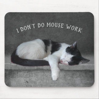 Ich mache keine Mausarbeit Mousepad