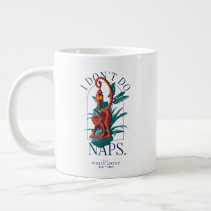 Ich mache keine Nickerchen Affe - Der weiße Lotus Jumbo-Tasse