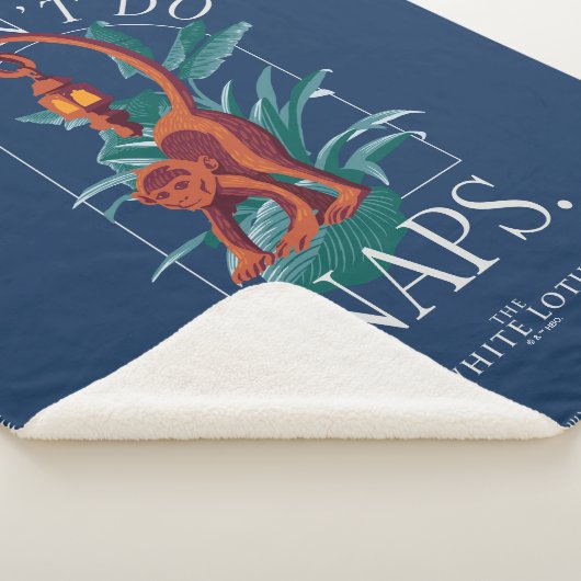 Ich mache keine Nickerchen Affe - Der weiße Lotus Sherpadecke (3/4)