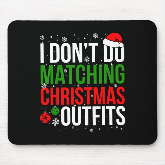 Ich mache keine passenden Weihnachtsartikel für ei Mousepad (Vorne)