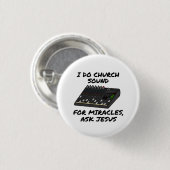 Ich mache Kirchenklang für Wunder, Frag Jesus, Kir Button (Vorne & Hinten)