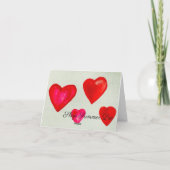 Ich mache Liebe nichts auf der Welt so gut wie du. Karte (Rückseite)